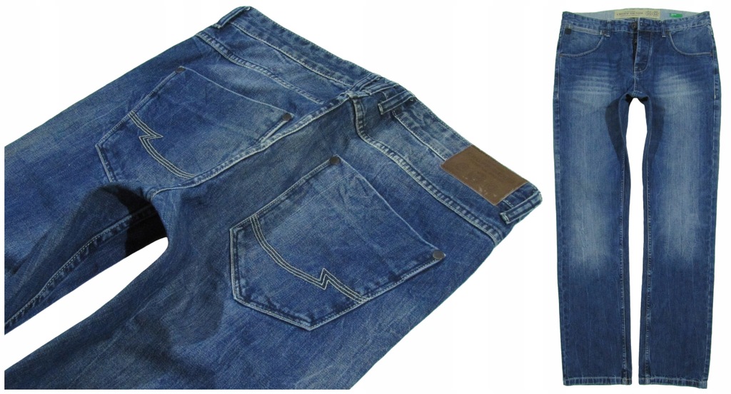 CROPP SLIM FIT _ Spodnie Jeans _ 34/34 _ Pas 94