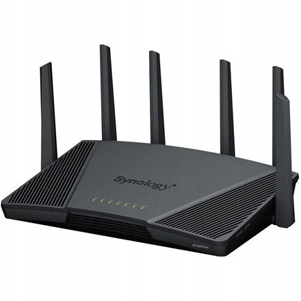 Synology RT6600ax Ultraszybki i bezpieczny router bezprzewodowy dla domu Sy