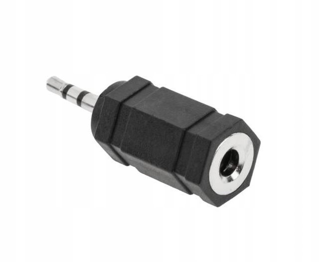 Złącze przejściówka adapter Jack 2,5 mm na 3,5mm 7940914354