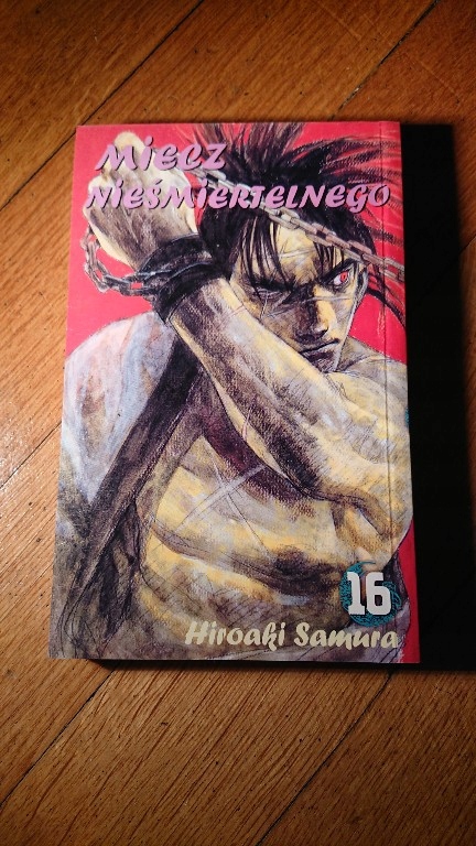 Miecz Nieśmiertelnego tom 16 Egmont manga Hiroaki