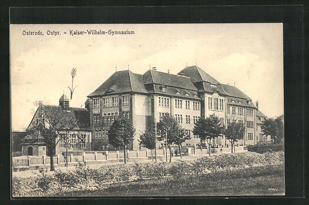 Ostróda - Osterode Gimnajum 1912 r.
