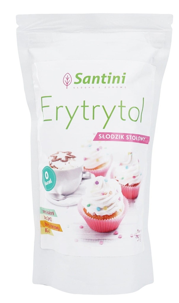 ERYTRYTOL CHIŃSKI BEZGLUTENOWY 500 g (TOREBKA) - S