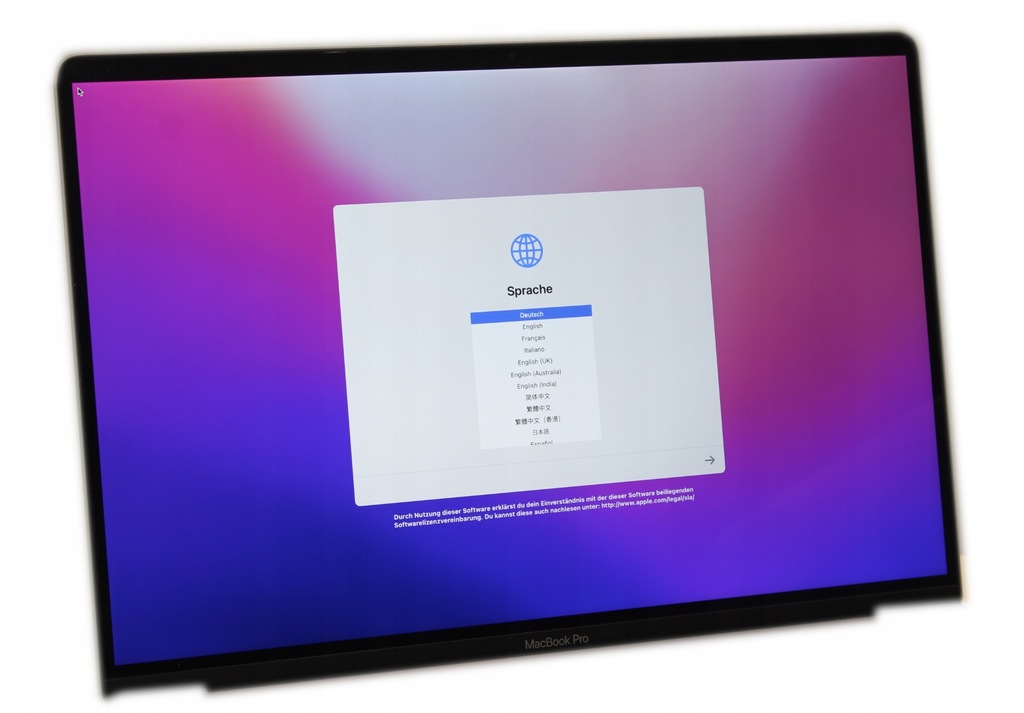 Matryca A2141 Space Gray MacBook Pro 16 2019 r