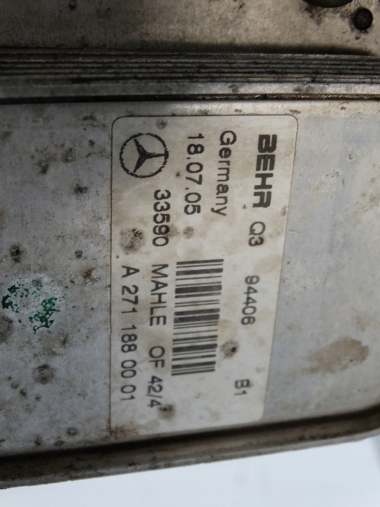 PODSTAWA FILTRA OLEJU MERCEDES W203 A2711800610