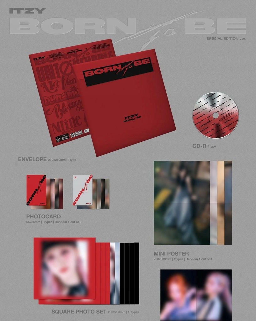 ITZY - BORN TO BE - SPECIAL EDITION UNTOUCHABLE VER