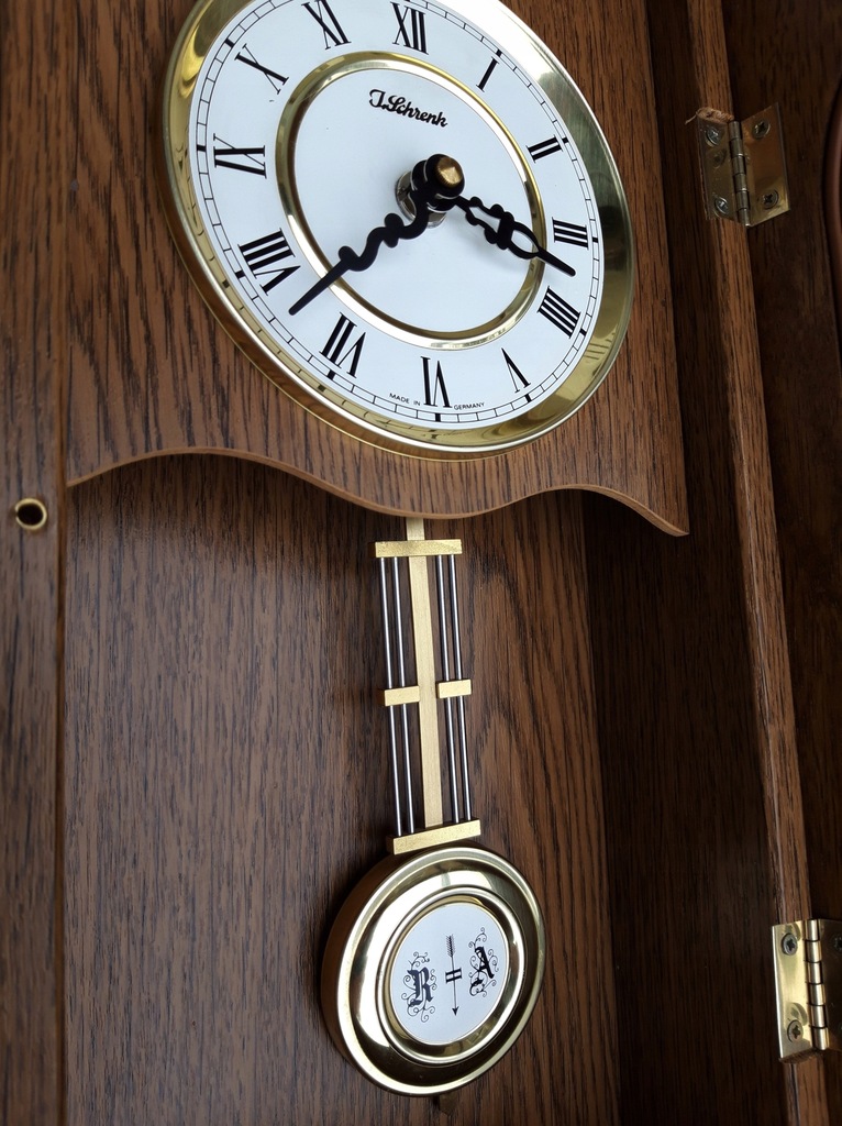 J.Schrenk stylowy ZEGAR WISZĄCY junghans kal.W717 8352091941