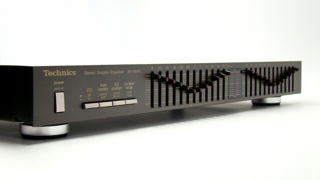 W zadbanym stanie - korektor graficzny TECHNICS SH-8045 - od 16Hz do 32kHz!
