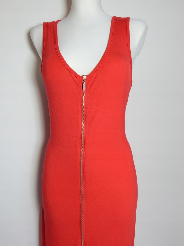 FULLCIRCLE FIRETRAP maxi czerwona sukienka 36/38
