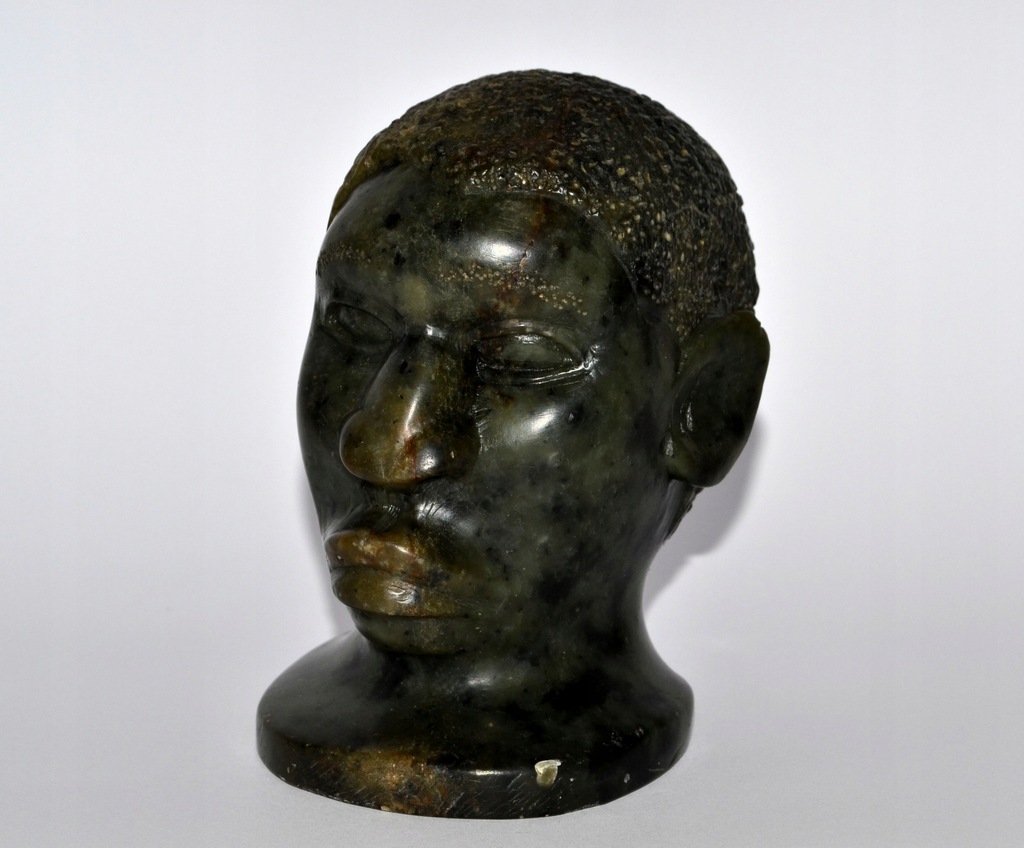 Głowa Mężczyzny - rzeźba z nefrytu !!!
