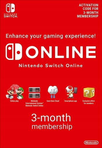 Nintendo Switch Online Membership - 3 Miesiące