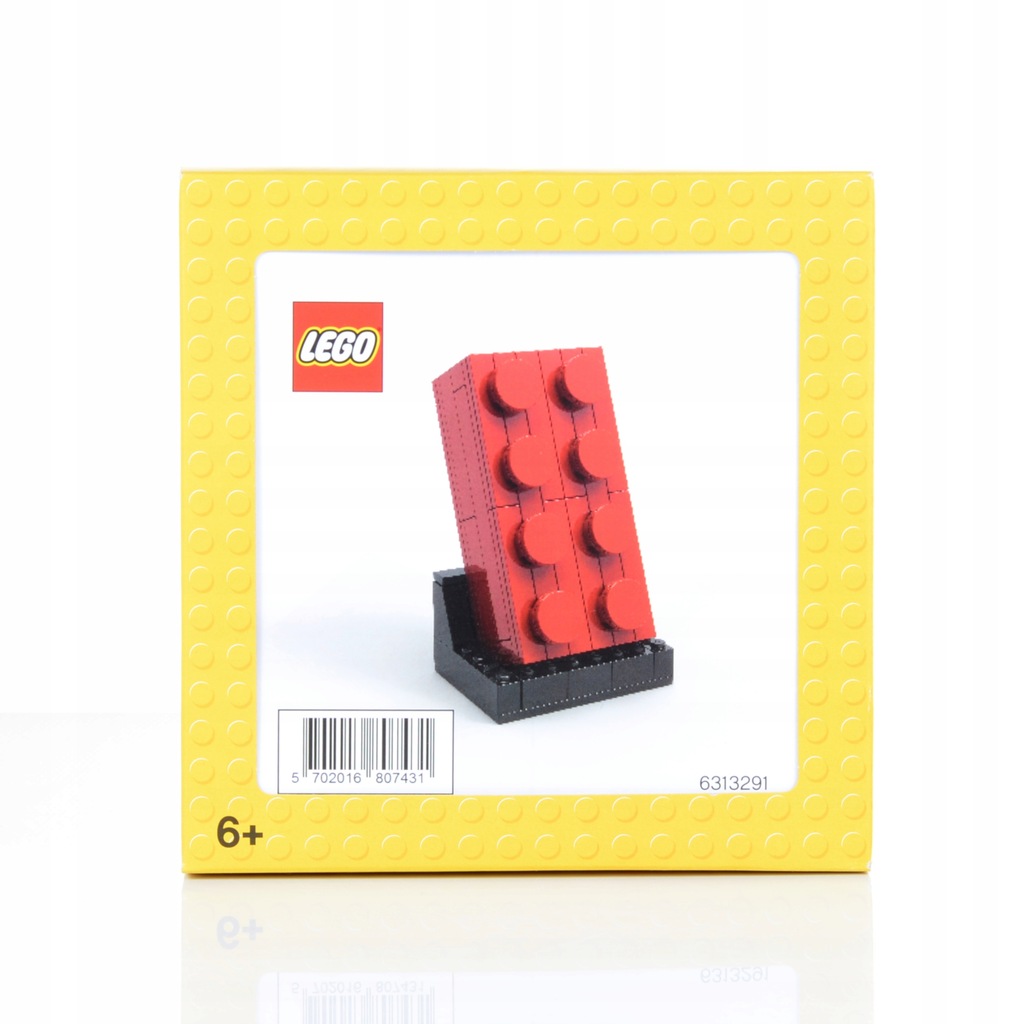 LEGO 5006085 Buildable 2x4 Red Brick 9771292808 oficjalne archiwum Allegro