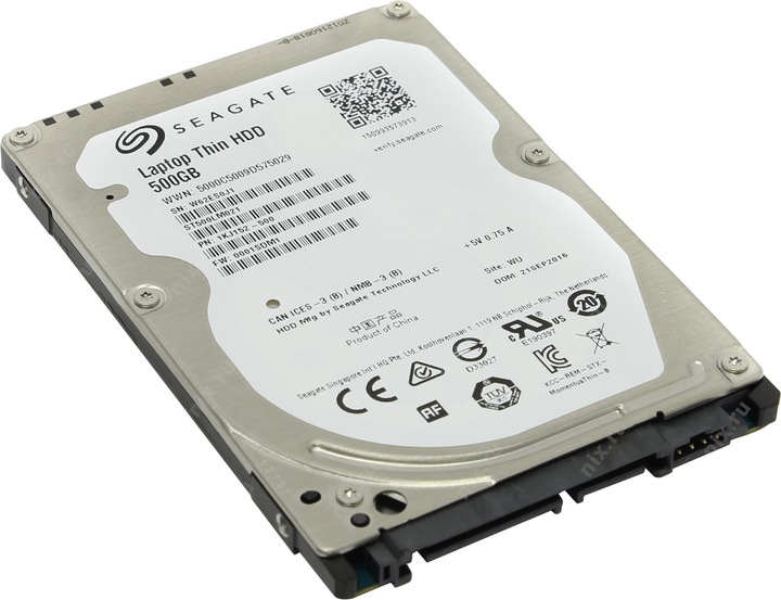 Купить ЖЕСТКИЙ ДИСК SEAGATE 500 ГБ, 2,5 ST500LM021: отзывы, фото, характеристики в интерне-магазине Aredi.ru