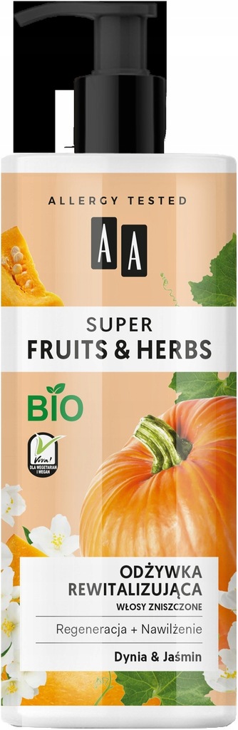 AA Super Fruits & Herbs Odżywka do włosów rewi