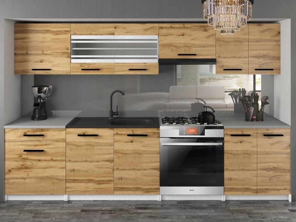 Купить Кухонная мебель Комплект кухонной мебели 2,6 м TOP: отзывы, фото, характеристики в интерне-магазине Aredi.ru