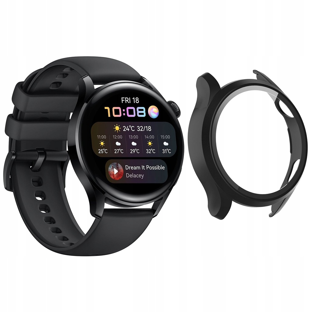 Obudowa etui i szkło 2w1 do Huawei Watch GT 2 42mm