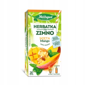 HERBAPOL Herbatka na zimno Mięta i Mango 20TB