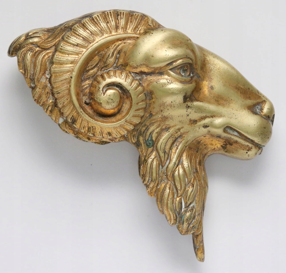 7130 Głowa Barana, piękne wykonany element ozdobny 9162870735