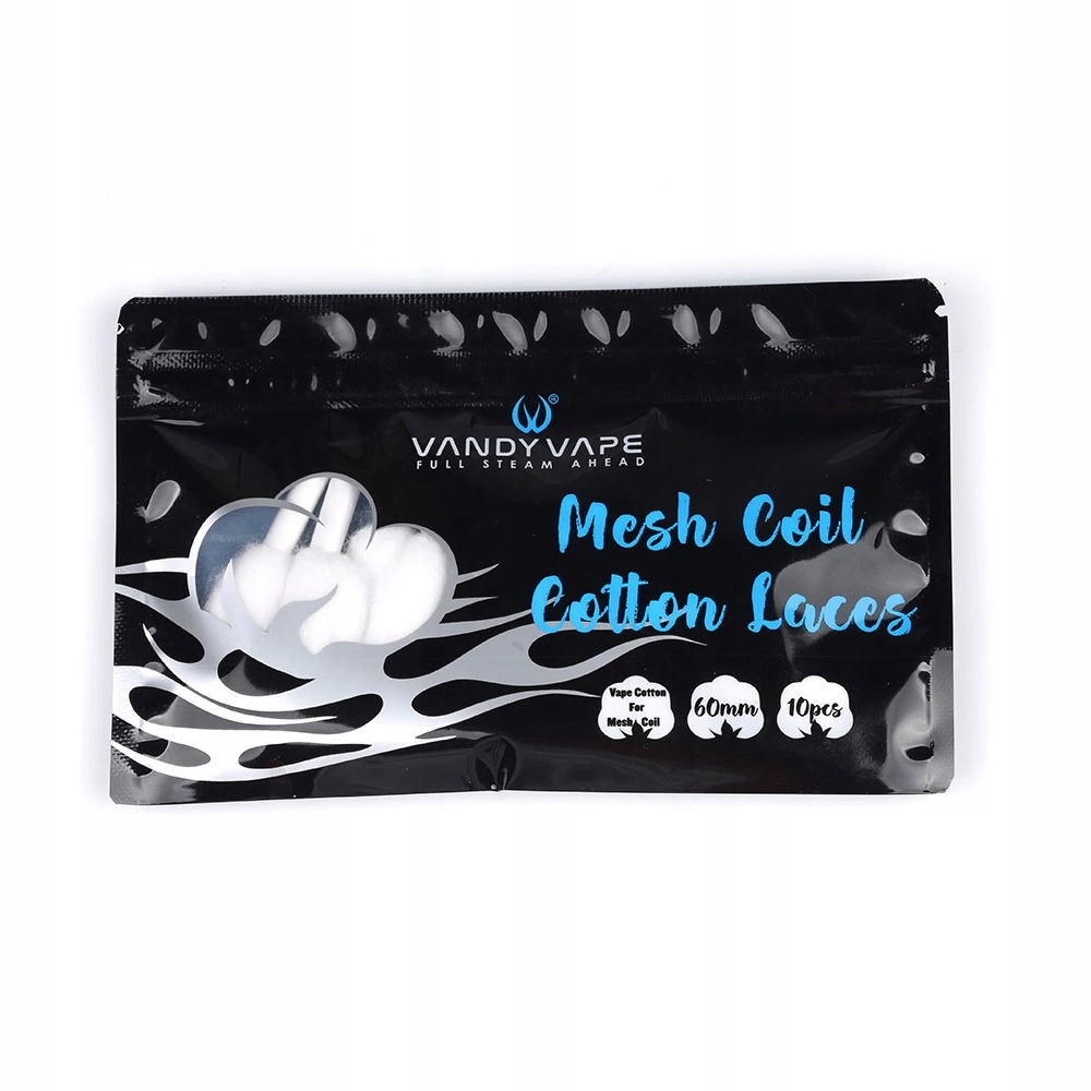 BAWEŁNA VANDY VAPE MESH COIL COTTON WATA 10 SZTUK