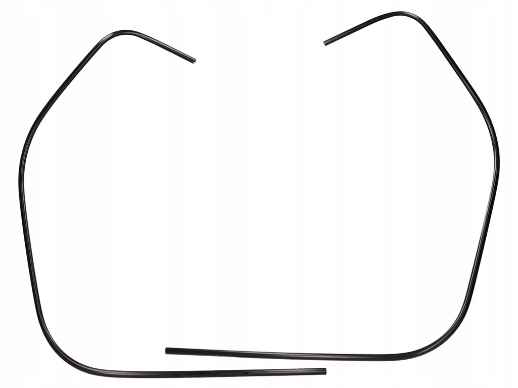 Listwa ozdobna kedra prawa lewa czarna Vespa GT GTS GTV 125-300 101 Octane
