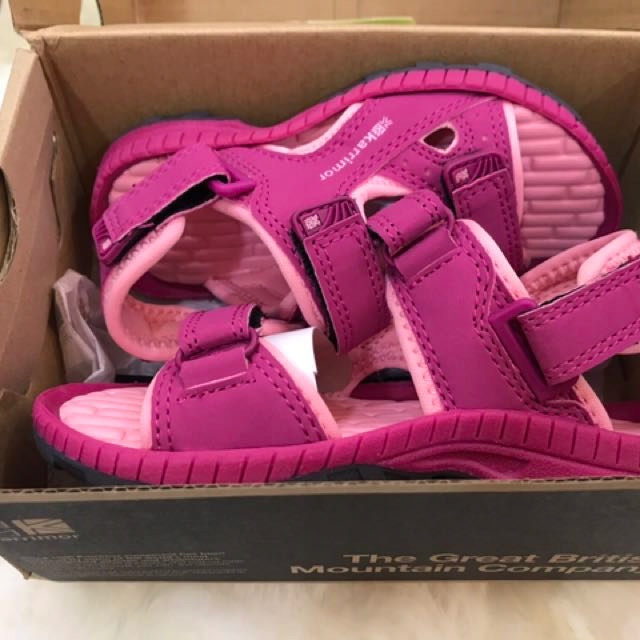 Pink Karrimor Kids Sandals Karrimor Ithaca Childs Walking Sandals