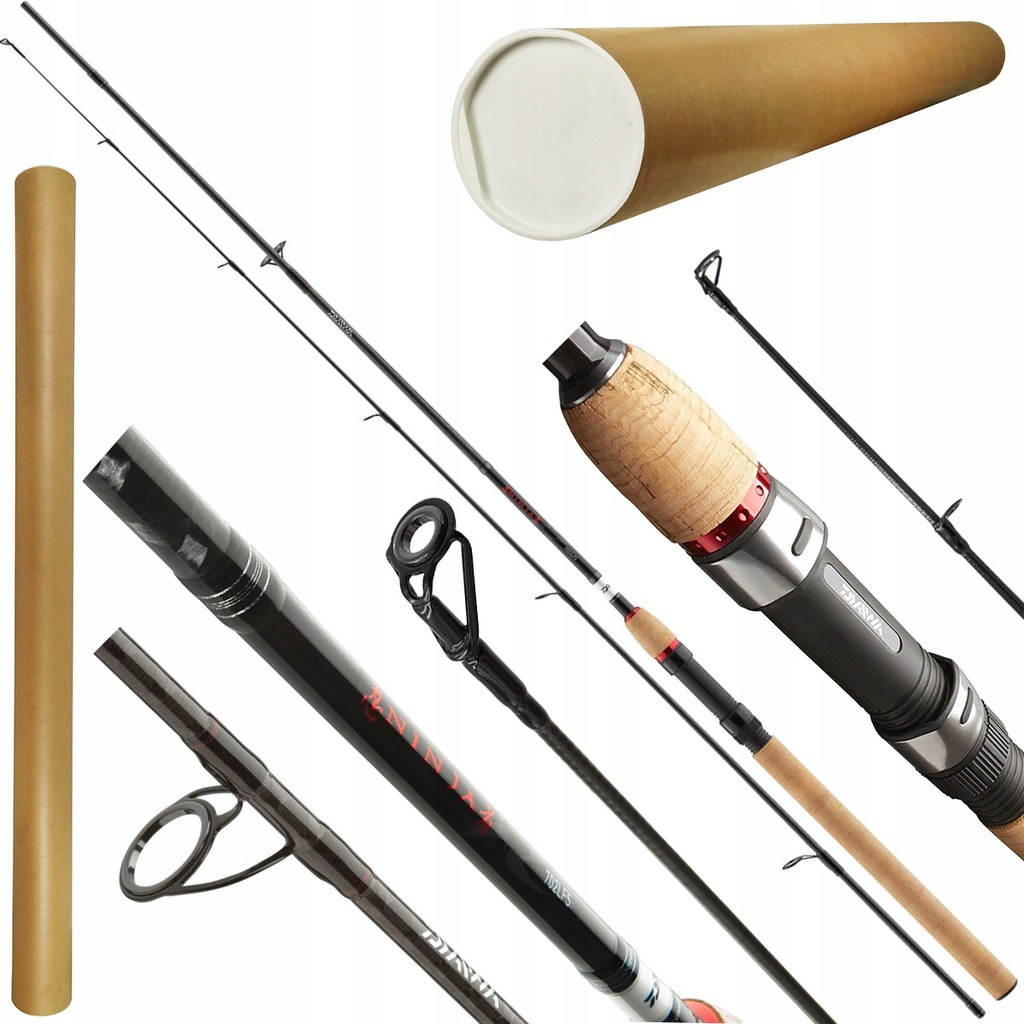 WĘDKA DAIWA NINJA X SPIN 2,70 m 15-50 g + TUBA !