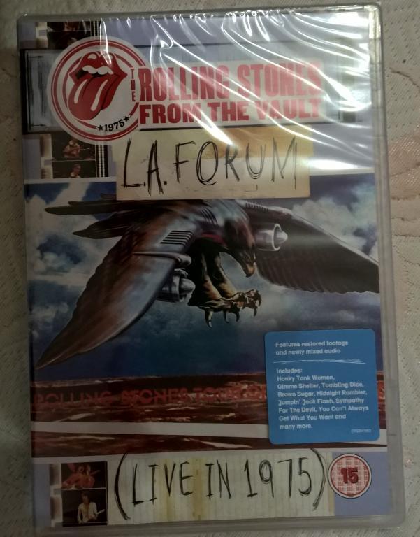 ROLLING STONES L.A.FORUM LIVE IN 1975 DVD
