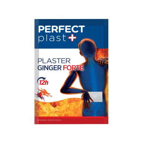 Plaster rozgrzewający ginger forte 1 szt (12 x 18