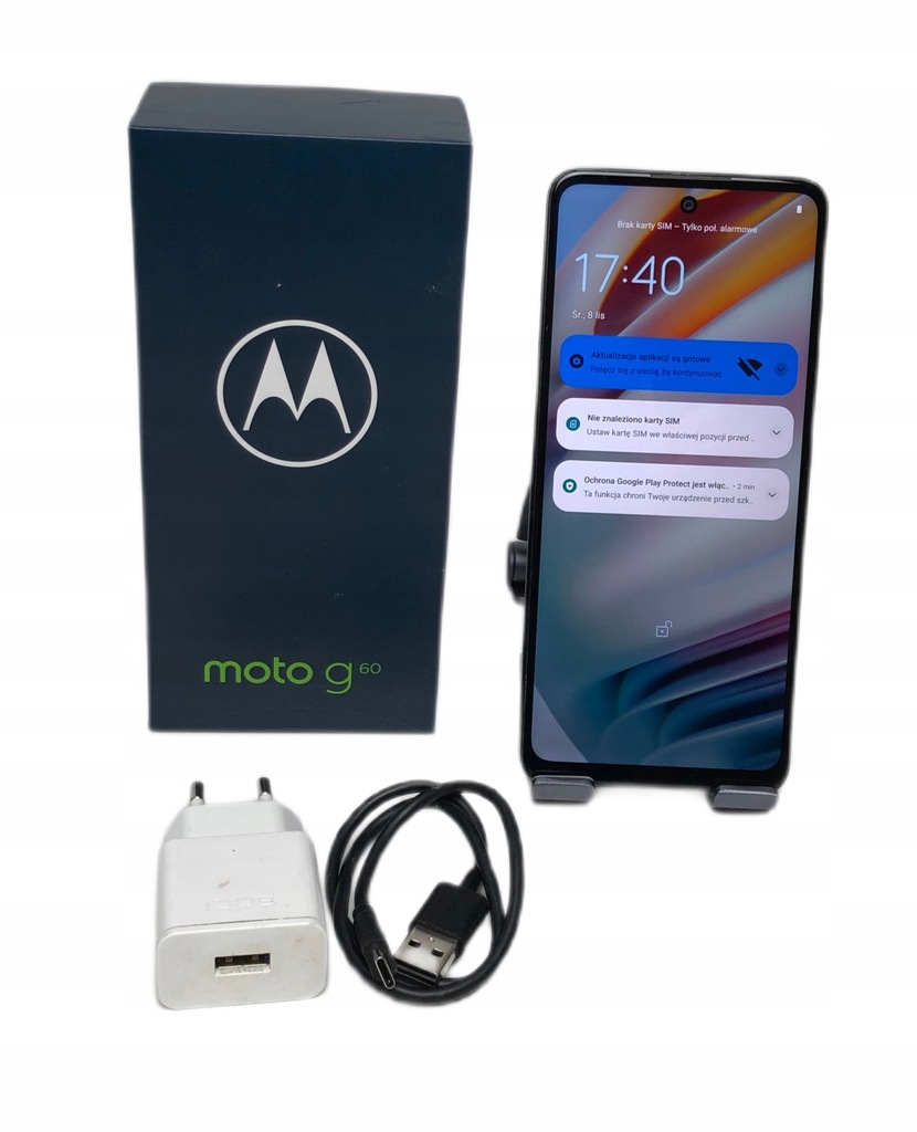 Motorola Moto G60 6 GB / 128 GB srebrny