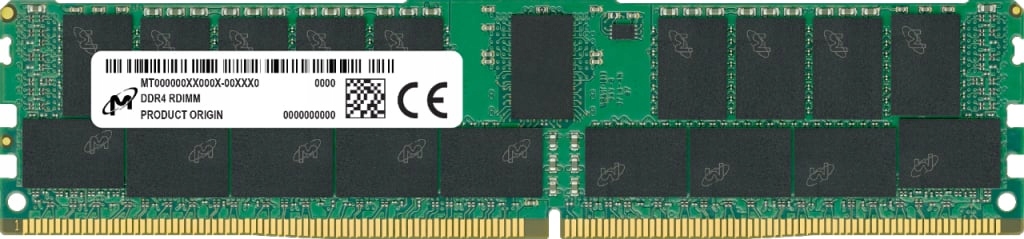 Micron MTA18ASF2G72PDZ-2G6R moduł pamięci 16 GB DDR4 2666 Mhz Korekcja ECC