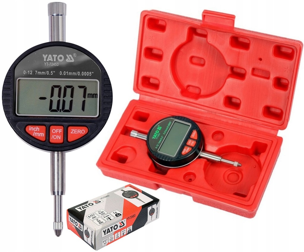 CZUJNIK ZEGAROWY ELEKTRONICZNY 0-12,7MM