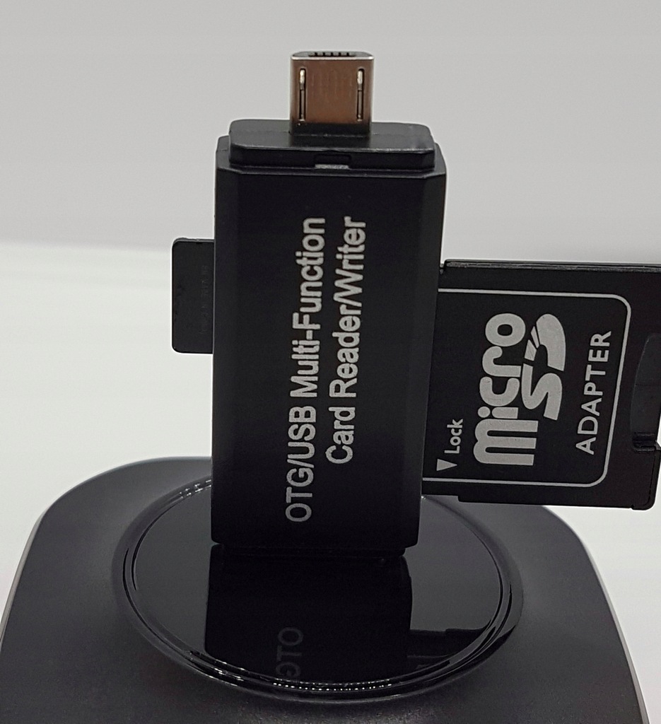 Купить USB-адаптер Устройство чтения карт памяти Micro SD OTG 3 в 1 SDXC: отзывы, фото, характеристики в интерне-магазине Aredi.ru