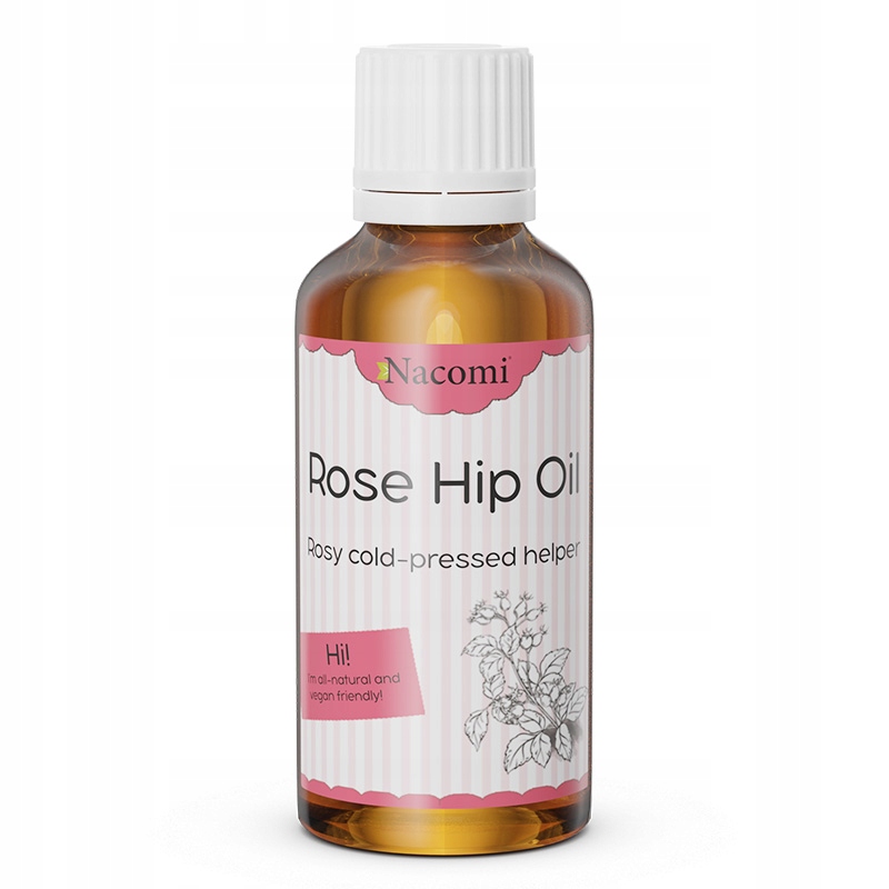 Nacomi Rose Hip Oil olej z dzikiej róży 50ml P1