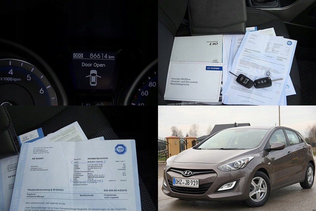 Hyundai I30 1 4 Benzyna Niemcy Perfekcyjny Stan Oficjalne Archiwum Allegro