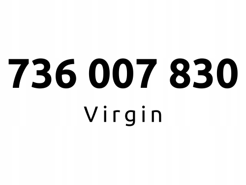 736-007-830 | Starter Virgin (00 78 30) #D