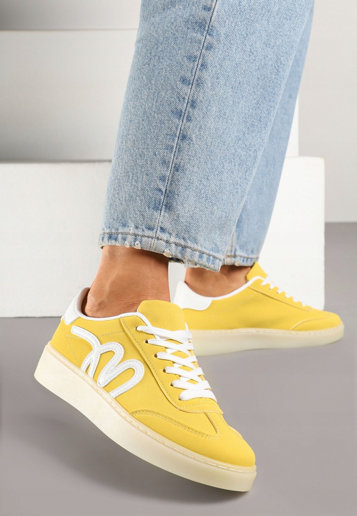 Born2Be Żółte Sneakersy damskie 37