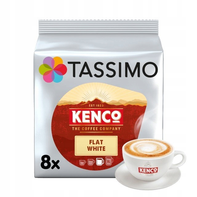 KAPSUŁKI JACOBS TASSIMO 8szt FLAT WHITE 220G /5