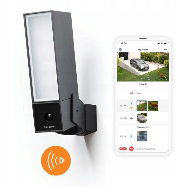 NETATMO PRESENCE NOC-S-EC KAMERA ZEWNĘTRZNA Smart Outdoor WIFI