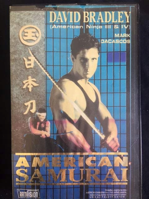 AMERICAN SAMURAI 1992 VHS SZTUKI WALKI