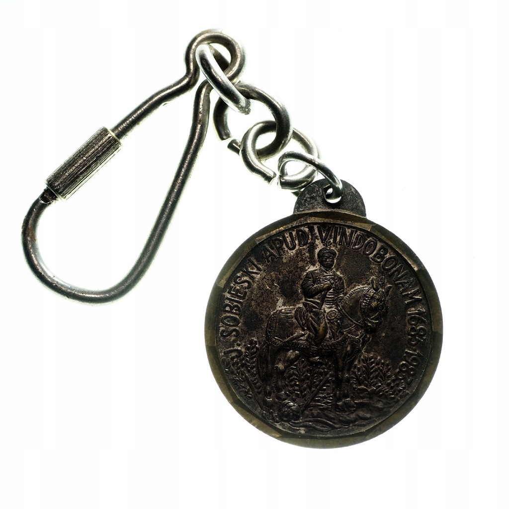 128113 Medal Jan III Sobieski, rzadki, brelok