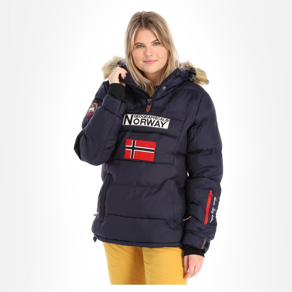 GEOGRAPHICAL NORWAY KURTKA ZIMOWA DAMSKA XL FCH - 12927602030 ...