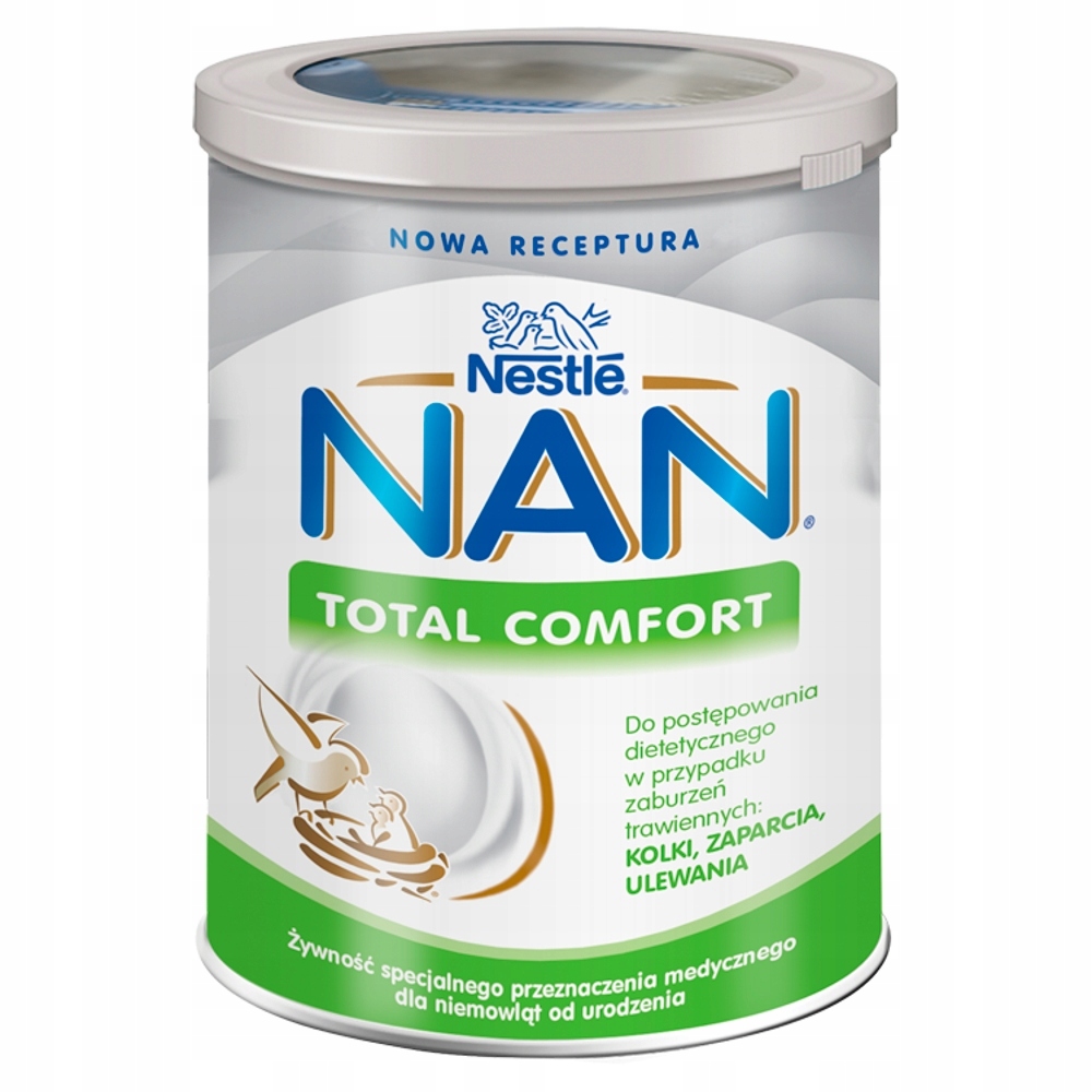 NESTLE NAN TOTAL COMFORT specjalistyczne mleko na zaparcia i kolki 400g