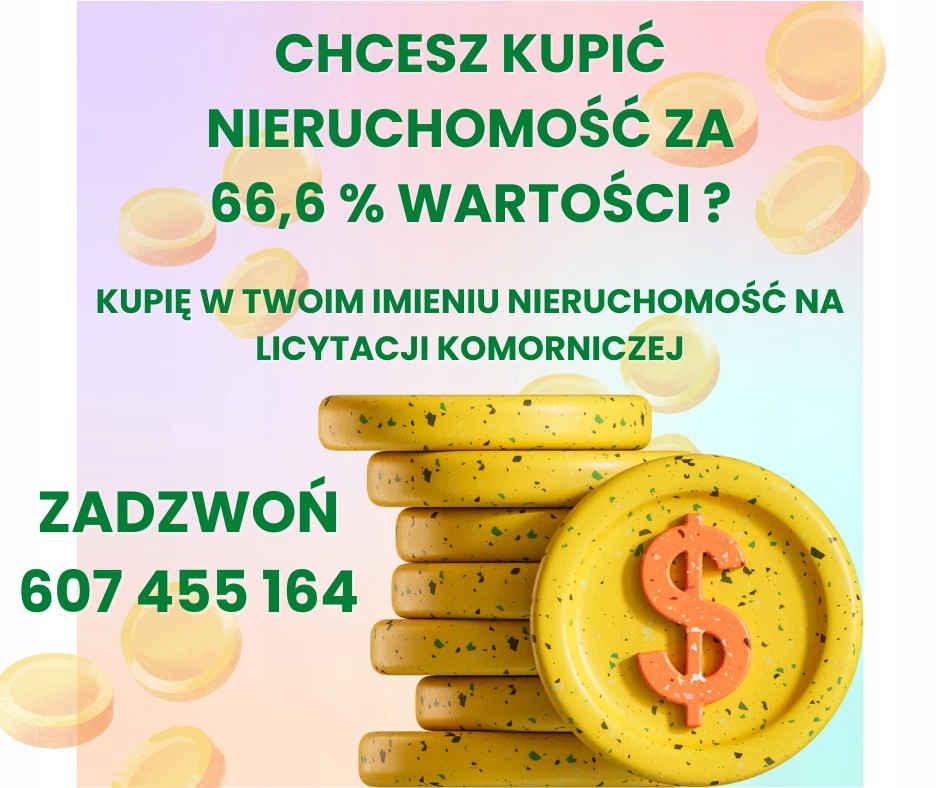 Kup nieruchomość z licytacji komorniczej