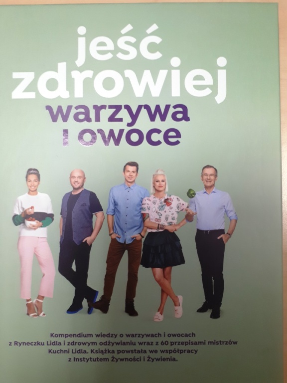 Książka LIDL - JEŚĆ ZDROWIEJ warzywa i owoce