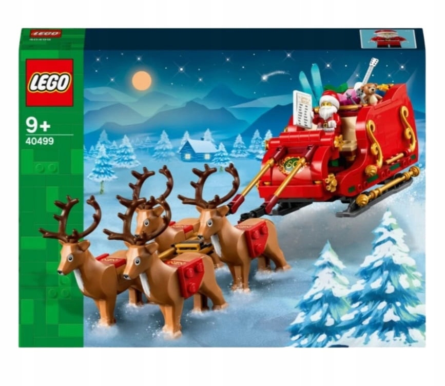 Klocki LEGO Sanie Świętego Mikołaja - 40499