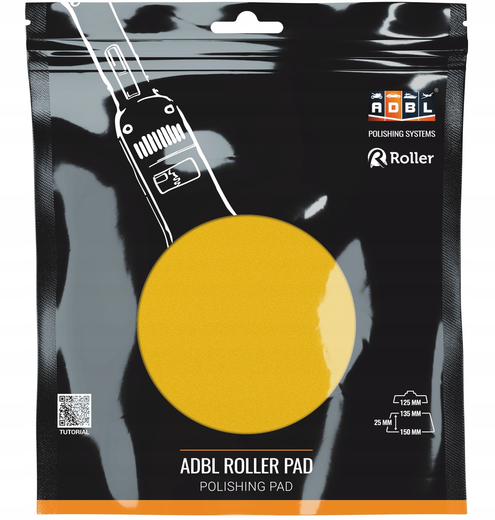 ADBL Roller Pad R-Polish Pad Polerski 135/150 mm