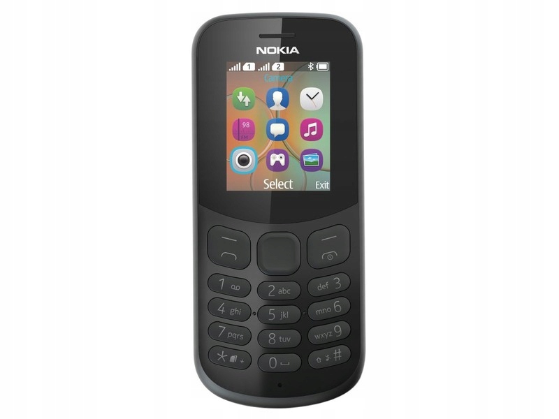 Telefon komórkowy NOKIA 130 (2017) Dual SIM Czarny