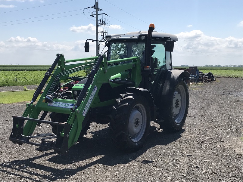 Deutz - Fahr Agrofarm 410 GS + ładowacz czołowy