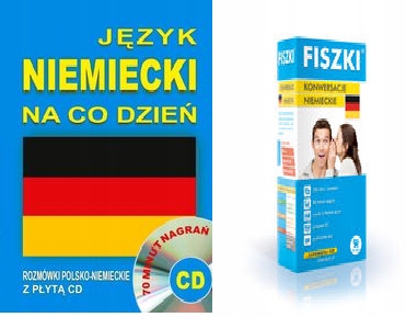 Język niemiecki na co dzień + Fiszki Konwersacje