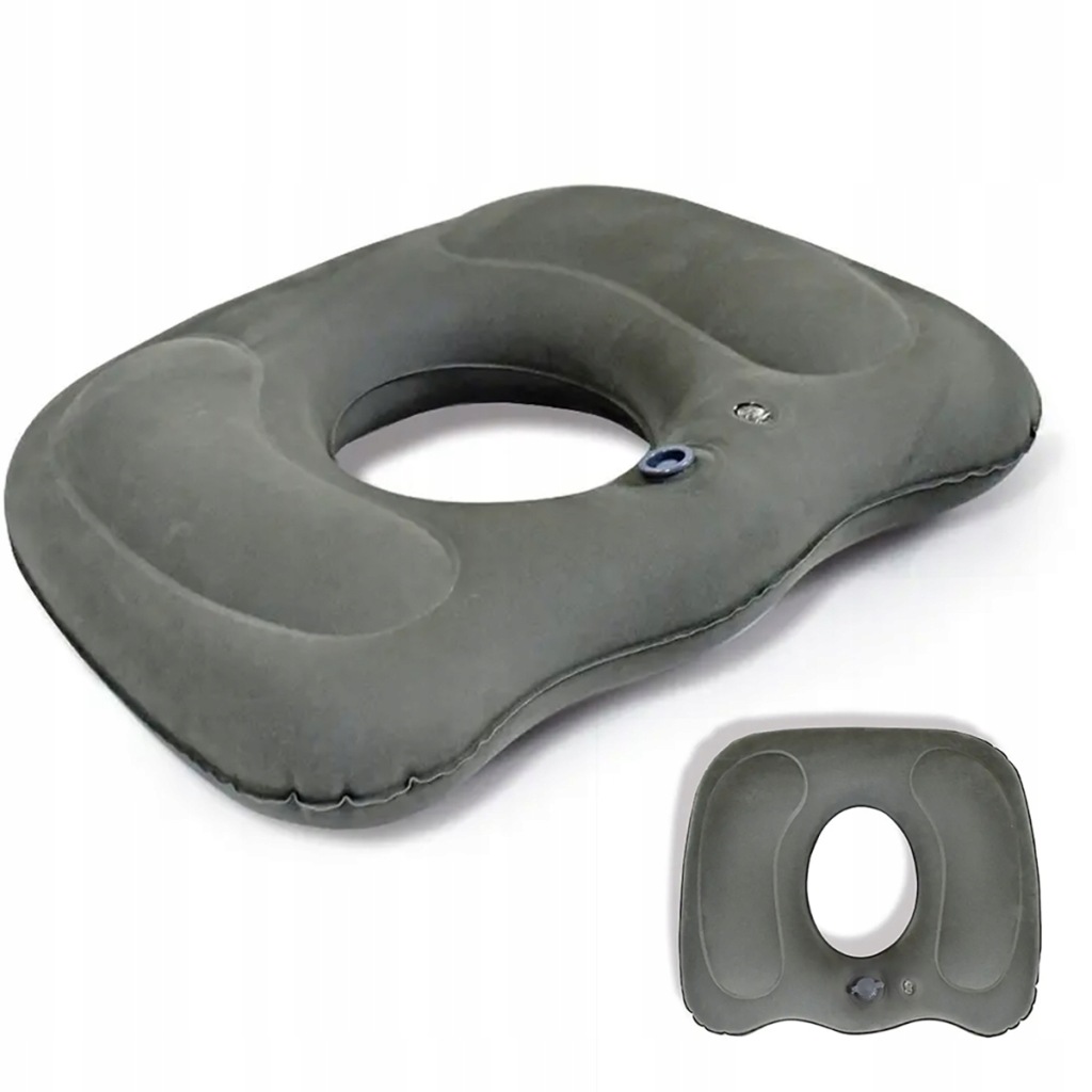 Nadmuchiwana Poduszka Zmniejsza Nacisk, szary