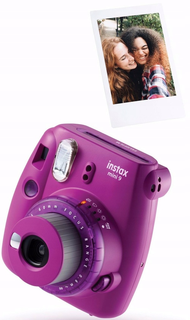 Купить Камера FUJI Instax Mini 9, фиолетовый, 60 мм: отзывы, фото, характеристики в интерне-магазине Aredi.ru